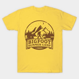 Bigfoot Summer Camp T-Shirt